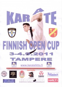 Finnish Open 2011 poster